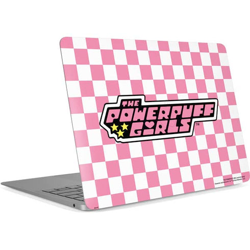 Cartoon Network Powerpuff Girls Checkered Apple MacBook Air Skin