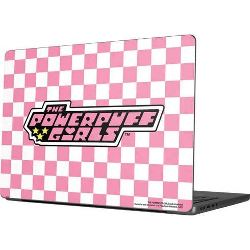 Cartoon Network Powerpuff Girls Checkered Apple MacBook Pro 14-inch Skin