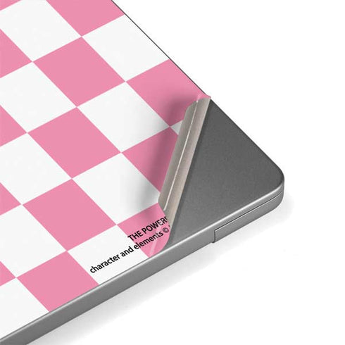 Cartoon Network Powerpuff Girls Checkered Apple MacBook Pro 14-inch Skin