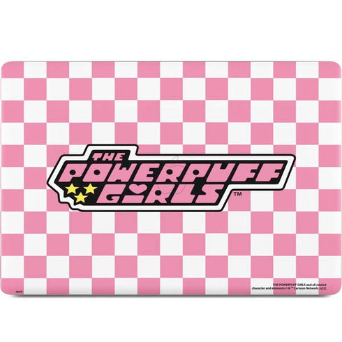 Cartoon Network Powerpuff Girls Checkered MacBook Skins