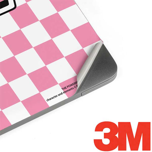Cartoon Network Powerpuff Girls Checkered MacBook Skins
