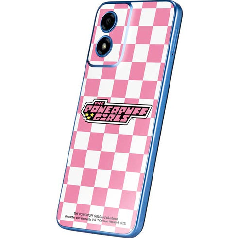 Cartoon Network Powerpuff Girls Checkered Moto G Play 4G (2024) Skin
