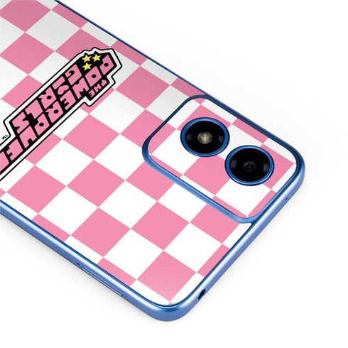 Cartoon Network Powerpuff Girls Checkered Moto G Play 4G (2024) Skin