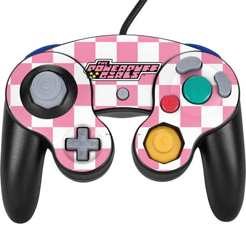 Cartoon Network Powerpuff Girls Checkered Nintendo Skins