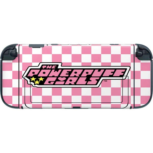 Cartoon Network Powerpuff Girls Checkered Nintendo Switch 2 (2025) with Joy-Con Skin