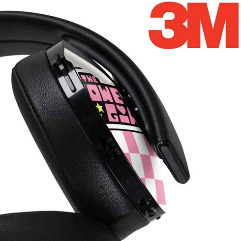 Cartoon Network Powerpuff Girls Checkered PlayStation 4 Gold Wireless Headset Skin