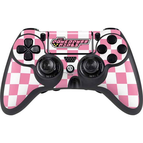 Cartoon Network Powerpuff Girls Checkered PlayStation PS4 Skins