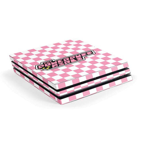 Cartoon Network Powerpuff Girls Checkered PlayStation PS4 Skins