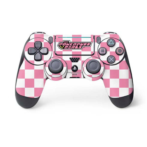 Cartoon Network Powerpuff Girls Checkered PlayStation PS4 Skins
