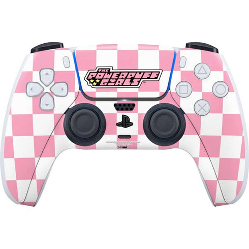 Cartoon Network Powerpuff Girls Checkered PlayStation PS5 Skins