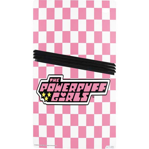 Cartoon Network Powerpuff Girls Checkered PS5 Pro Console Skin