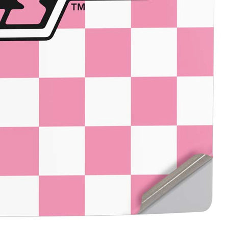 Cartoon Network Powerpuff Girls Checkered PS5 Pro Disk Console Skin