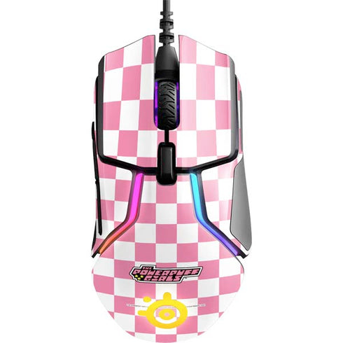 Cartoon Network Powerpuff Girls Checkered SteelSeries Rival 600 Gaming Mouse Skin