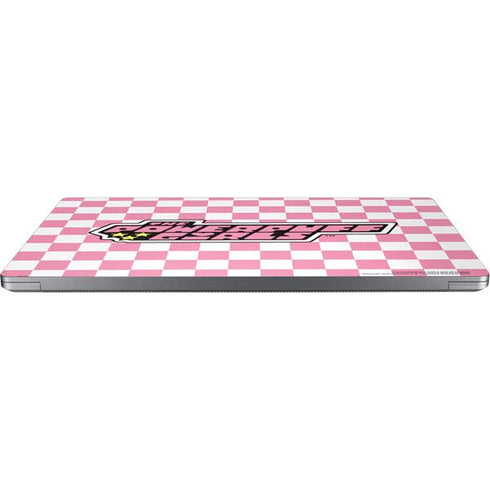 Cartoon Network Powerpuff Girls Checkered Laptop Skins