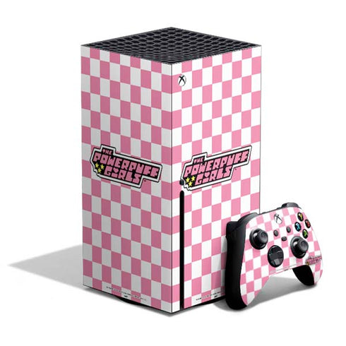 Cartoon Network Powerpuff Girls Checkered Xbox Series X Bundle Skin