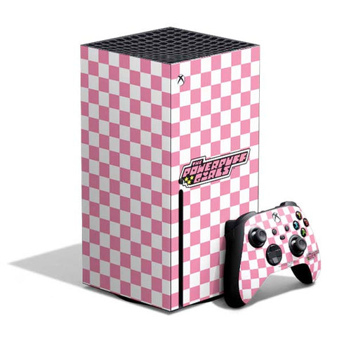 Cartoon Network Powerpuff Girls Checkered Xbox Series X Skins