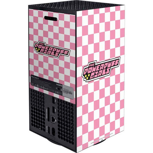 Cartoon Network Powerpuff Girls Checkered XBox Series X Digital Edition Bundle Skin