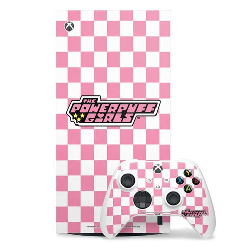Cartoon Network Powerpuff Girls Checkered Xbox Series X Skins