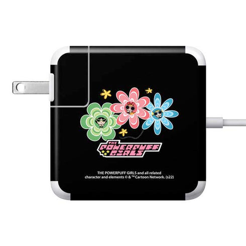 Cartoon Network Powerpuff Girls Flowers 85W Power Adapter (15 and 17 inch MacBook Pro Charger) Skin
