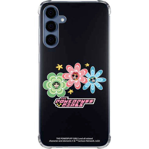 Cartoon Network Powerpuff Girls Flowers Galaxy A55 5G Clear Case