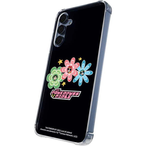 Cartoon Network Powerpuff Girls Flowers Galaxy A55 5G Clear Case