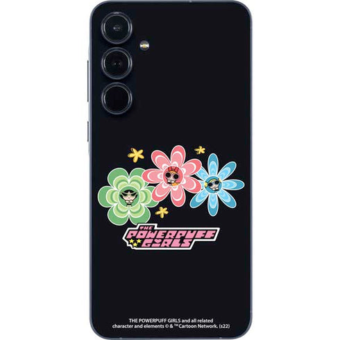 Cartoon Network Powerpuff Girls Flowers Galaxy A55 5G Skin