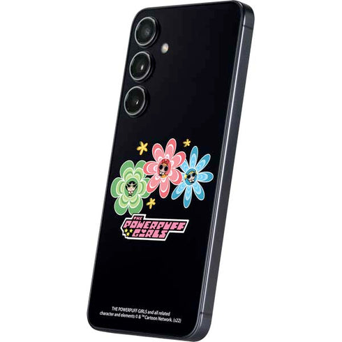 Cartoon Network Powerpuff Girls Flowers Galaxy S25 Plus Skin