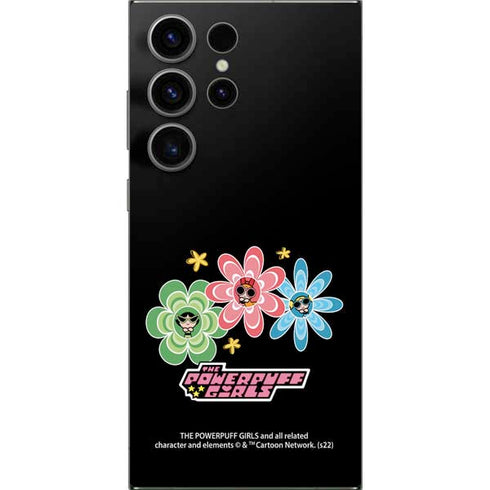 Cartoon Network Powerpuff Girls Flowers Galaxy S25 Ultra Skin