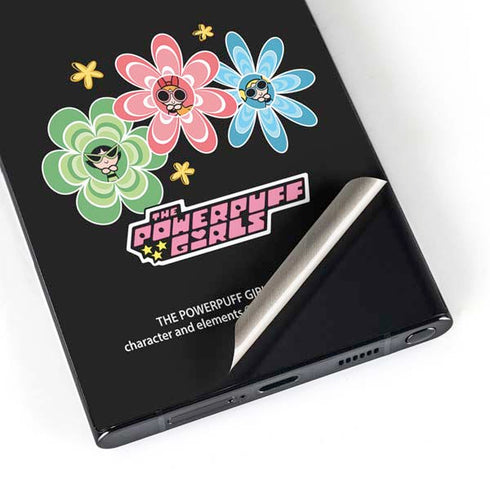 Cartoon Network Powerpuff Girls Flowers Galaxy S25 Ultra Skin