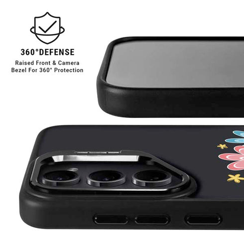 Cartoon Network Powerpuff Girls Flowers Galaxy S26 Kickstand Case