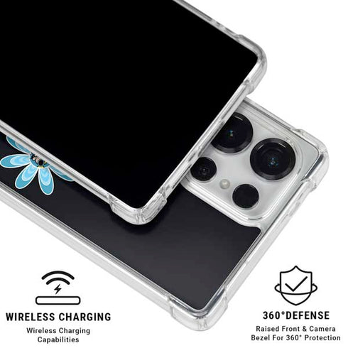 Cartoon Network Powerpuff Girls Flowers Galaxy S26 Ultra Clear Case
