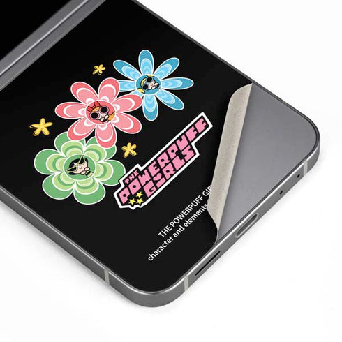 Cartoon Network Powerpuff Girls Flowers Galaxy Z Flip6 Skin