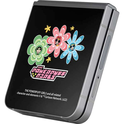 Cartoon Network Powerpuff Girls Flowers Galaxy Z Flip6 Skin