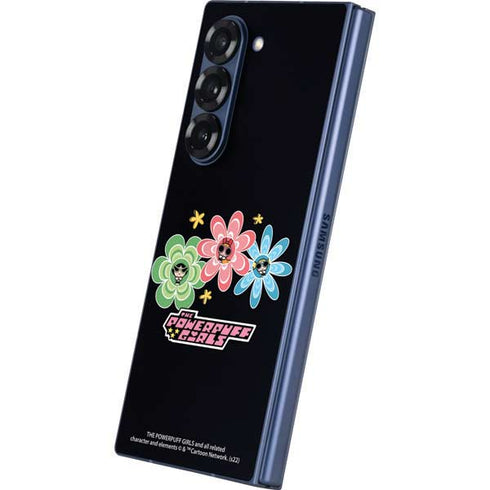 Cartoon Network Powerpuff Girls Flowers Galaxy Z Fold6 Skin