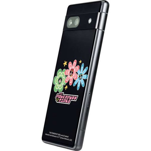 Cartoon Network Powerpuff Girls Flowers Google Pixel 7a Skin