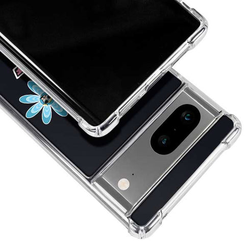 Cartoon Network Powerpuff Girls Flowers Google Pixel 8a Clear Case