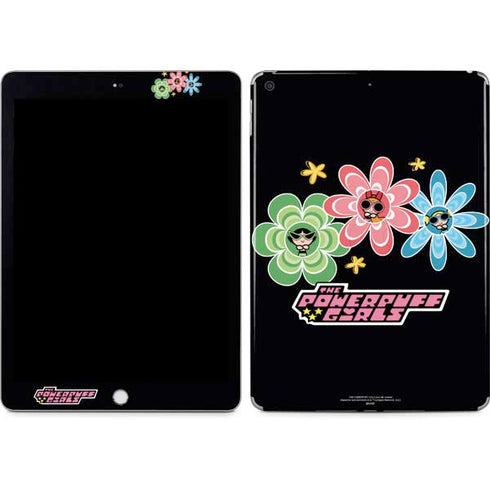 Cartoon Network Powerpuff Girls Flowers Apple iPad Skin