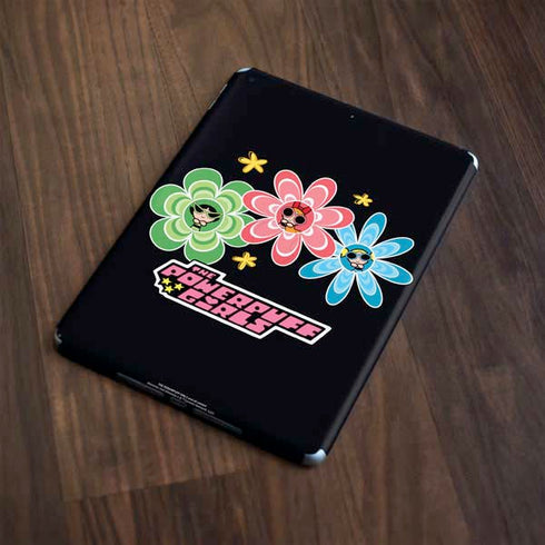 Cartoon Network Powerpuff Girls Flowers Apple iPad Skin