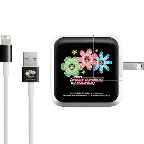 Cartoon Network Powerpuff Girls Flowers iPad Charger (10W USB) Skin