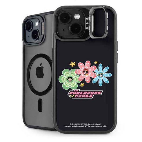 Cartoon Network Powerpuff Girls Flowers iPhone 14 Kickstand Case