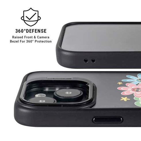 Cartoon Network Powerpuff Girls Flowers iPhone 14 Kickstand Case