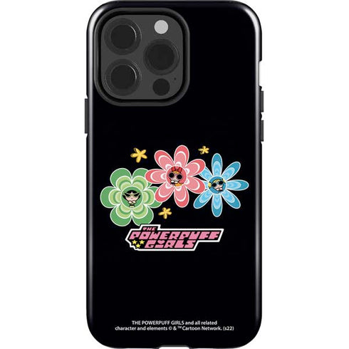 Cartoon Network Powerpuff Girls Flowers iPhone 15 Pro Impact Case