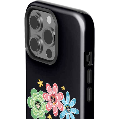 Cartoon Network Powerpuff Girls Flowers iPhone 15 Pro Impact Case