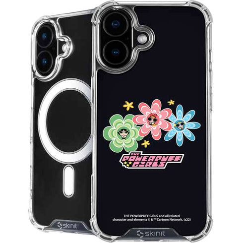 Cartoon Network Powerpuff Girls Flowers iPhone 16 MagSafe Case
