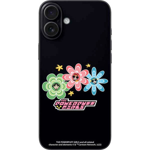 Cartoon Network Powerpuff Girls Flowers iPhone 16 Plus Skin
