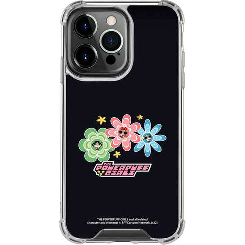 Cartoon Network Powerpuff Girls Flowers iPhone 16 Pro Clear Case