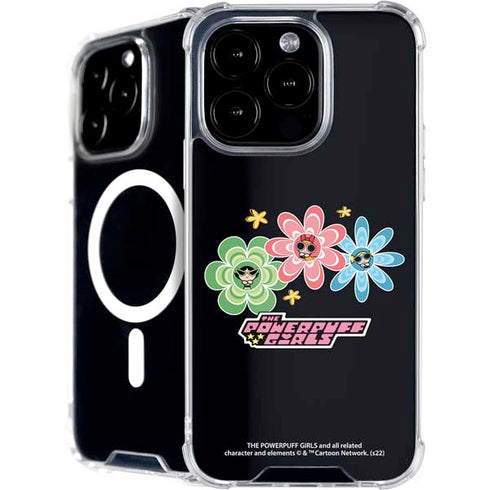 Cartoon Network Powerpuff Girls Flowers iPhone 16 Pro Max MagSafe Case