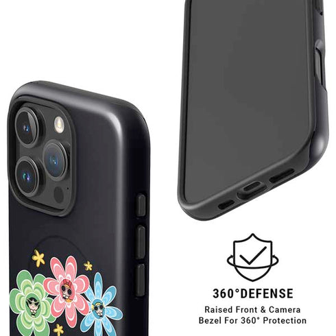 Cartoon Network Powerpuff Girls Flowers iPhone 16 Pro Max Magsafe Impact Case
