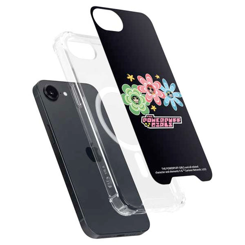 Cartoon Network Powerpuff Girls Flowers iPhone 16e MagSafe Case
