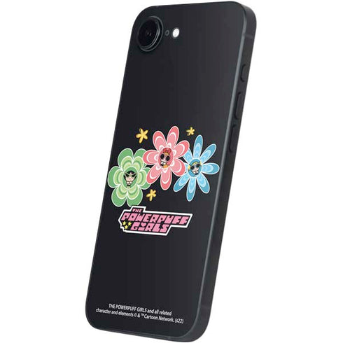 Cartoon Network Powerpuff Girls Flowers iPhone 16e Skin